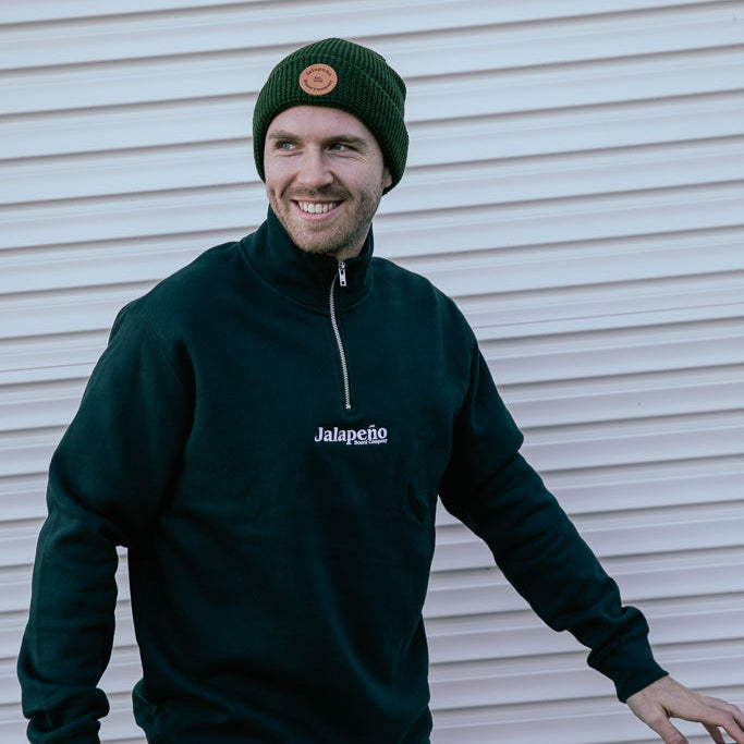 The Relish Quarter Zip - Jalapeño Board Company