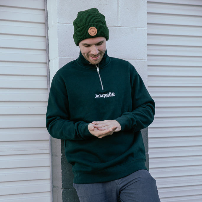 The Relish Quarter Zip - Jalapeño Board Company