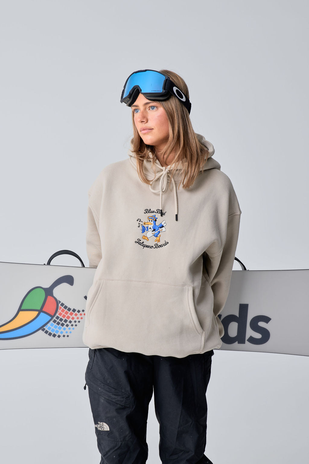 Blue Bird | Oversize Hoodie