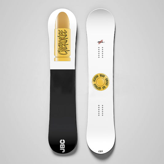 Custom jalapeno square nose snowboard Bill - Jalapeño Board Company | Custom Snowboards Australia